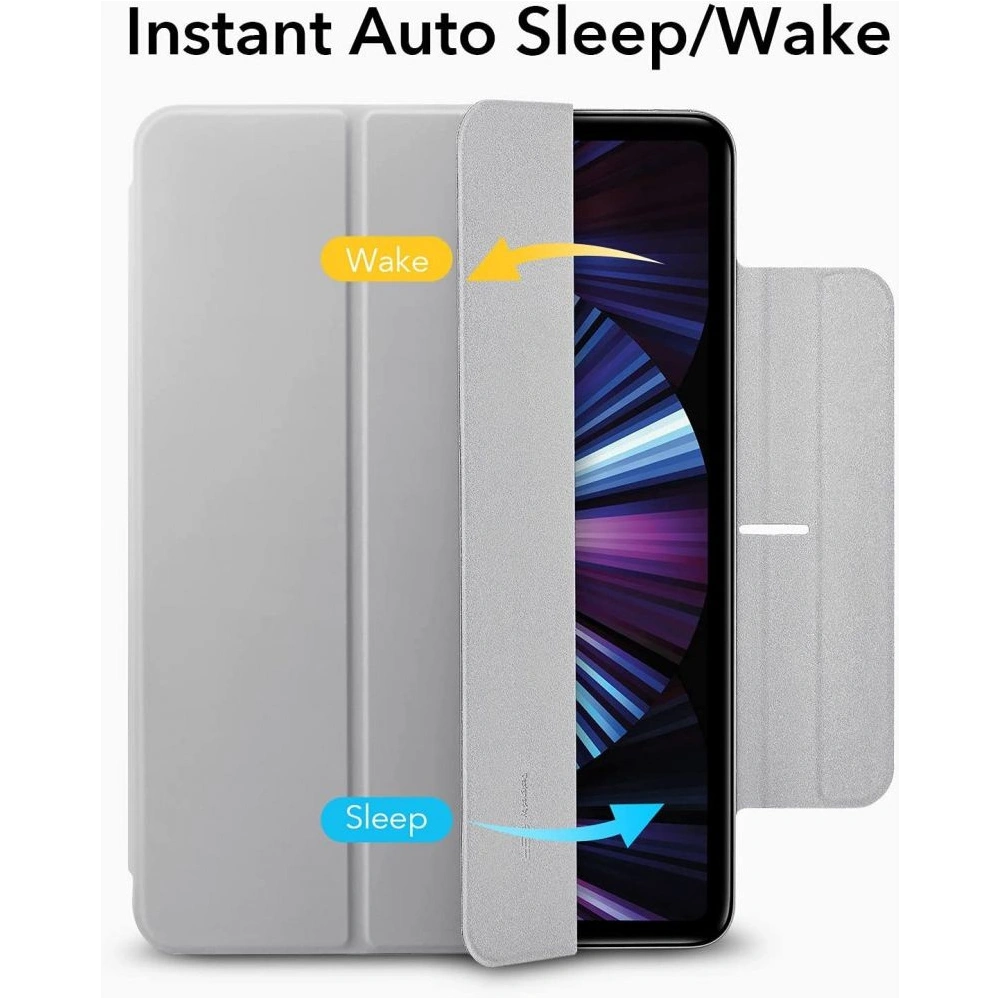 Hurtownia GSM - Etui ESR Rebound Magnetic Apple iPad Pro 11 2020/2021 (2. i 3. generacji) Silver Grey - ESR351SLVGRY - {ean13} - Hurt