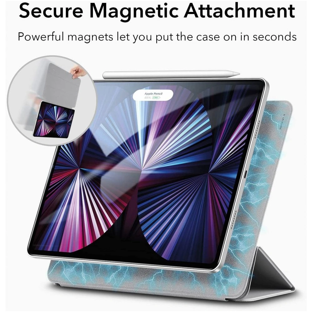 Hurtownia GSM - Etui ESR Rebound Magnetic Apple iPad Pro 11 2020/2021 (2. a 3. generace) Stříbrně šedá - ESR351SLVGRY - {ean13} - Hurt