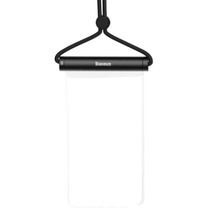 Baseus Cylinder Slide-cover waterproof smartphone bag (black)