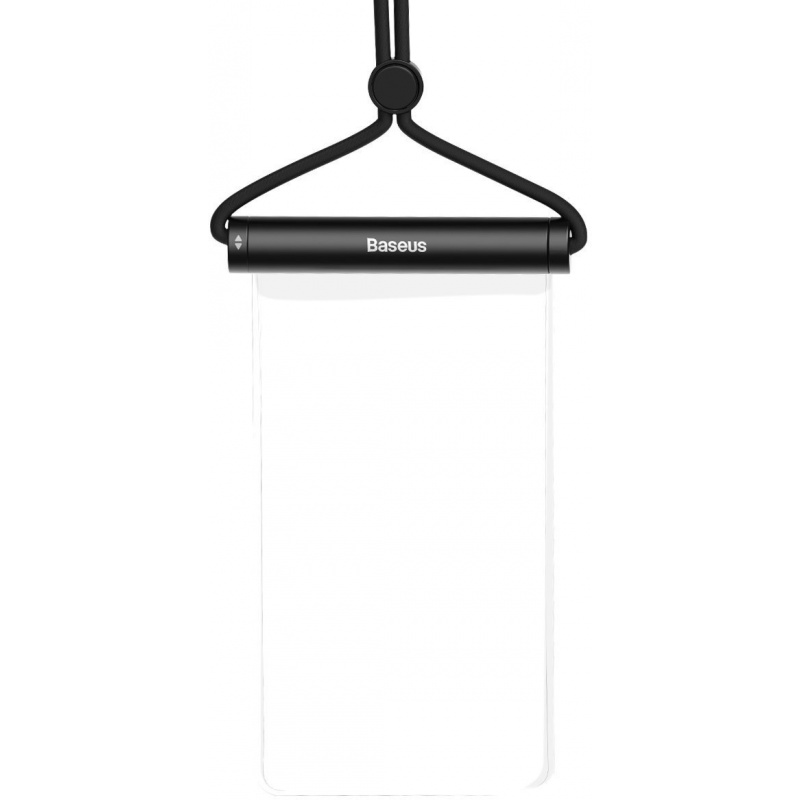 Baseus Distributor - 6953156206366 - BSU2767BLK - Baseus Cylinder Slide-cover waterproof smartphone bag (black) - B2B homescreen