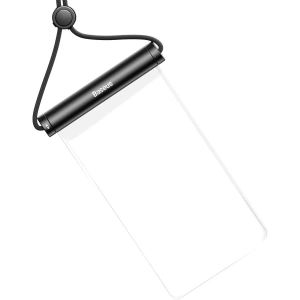 Uniwersalne etui wodoodporne Baseus Cylinder do smartfonów (czarne)