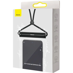 Wholesale Baseus Cylinder Slide-cover waterproof smartphone bag (black) - BSU2767BLK - {ean13} - Hurt