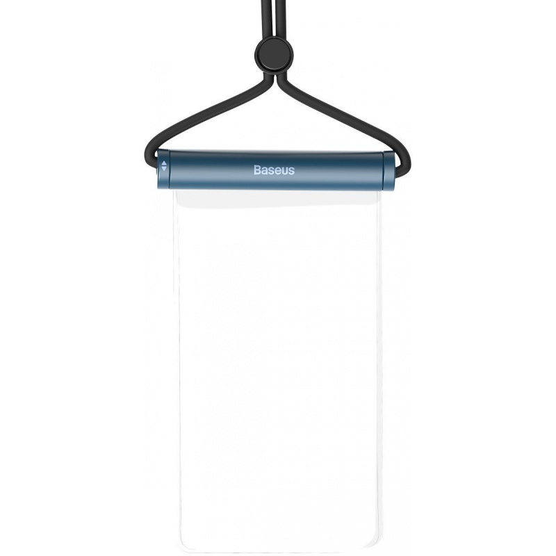 Baseus Distributor - 6953156206380 - BSU2769BLU - Baseus Cylinder Slide-cover waterproof smartphone bag (blue) - B2B homescreen