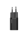 Hurtownia GSM - Síťová nabíječka Baseus Super Si Quick Charger 1C 25W s kabelem USB-C na USB-C 1m (černá) - BSU2771BLK - {ean13} - Hurt