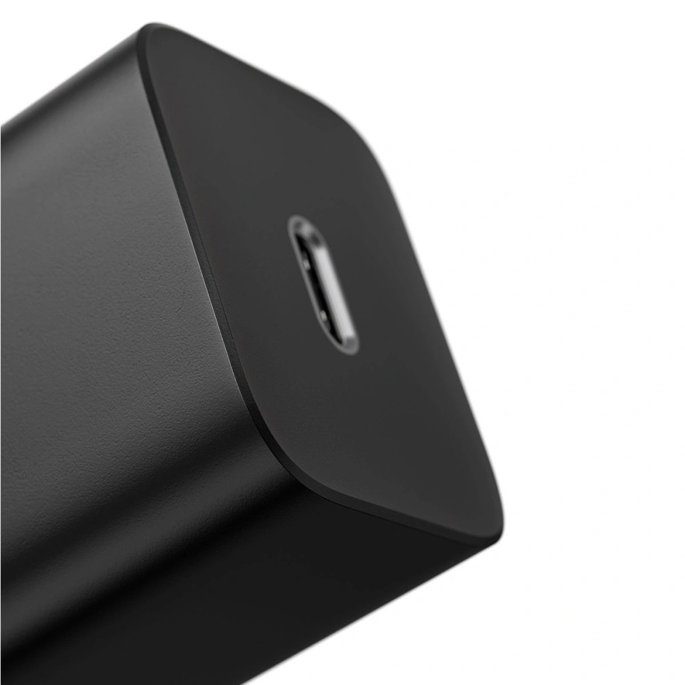 Hurtownia GSM - Síťová nabíječka Baseus Super Si Quick Charger 1C 25W s kabelem USB-C na USB-C 1m (černá) - BSU2771BLK - {ean13} - Hurt