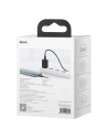 Hurtownia GSM - Síťová nabíječka Baseus Super Si Quick Charger 1C 25W s kabelem USB-C na USB-C 1m (černá) - BSU2771BLK - {ean13} - Hurt