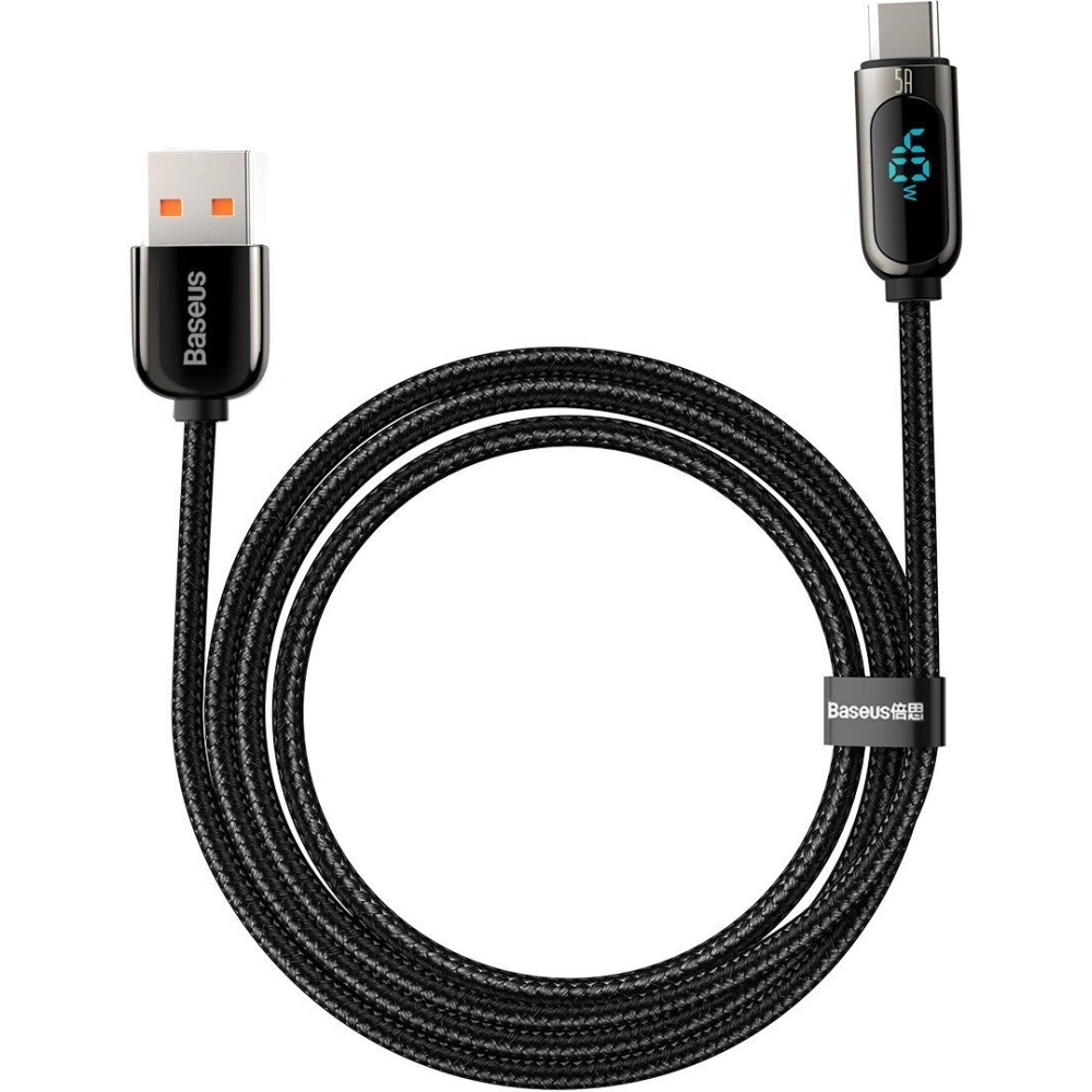 Hurtownia GSM - Kabel USB do USB-C Baseus Display, 5A, 40W, 2m (černý) - BSU2772BLK - {ean13} - Hurt