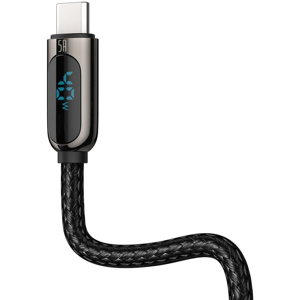 Hurtownia GSM - Kabel USB do USB-C Baseus Display, 5A, 40W, 2m (černý) - BSU2772BLK - {ean13} - Hurt