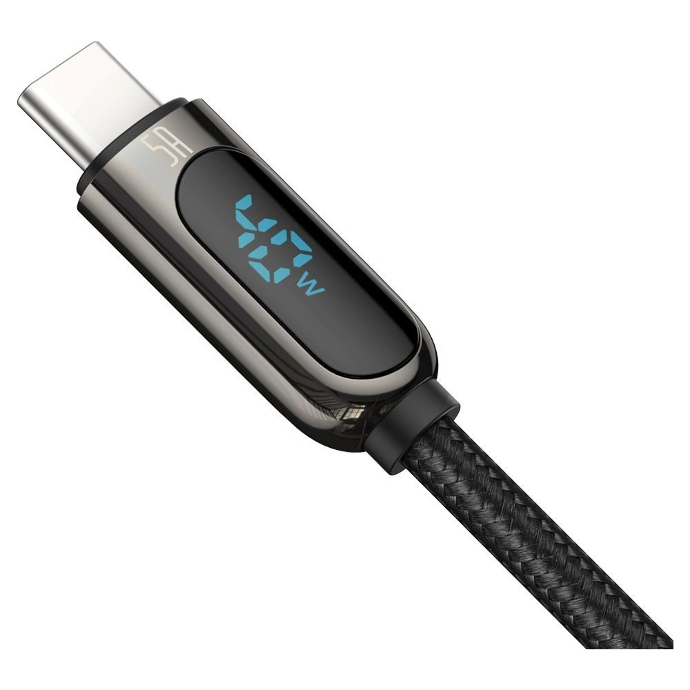 Hurtownia GSM - Kabel USB do USB-C Baseus Display, 5A, 40W, 2m (černý) - BSU2772BLK - {ean13} - Hurt