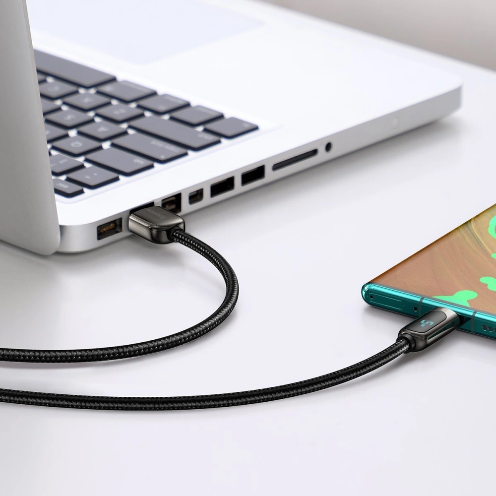 Hurtownia GSM - Kabel USB do USB-C Baseus Display, 5A, 40W, 2m (černý) - BSU2772BLK - {ean13} - Hurt