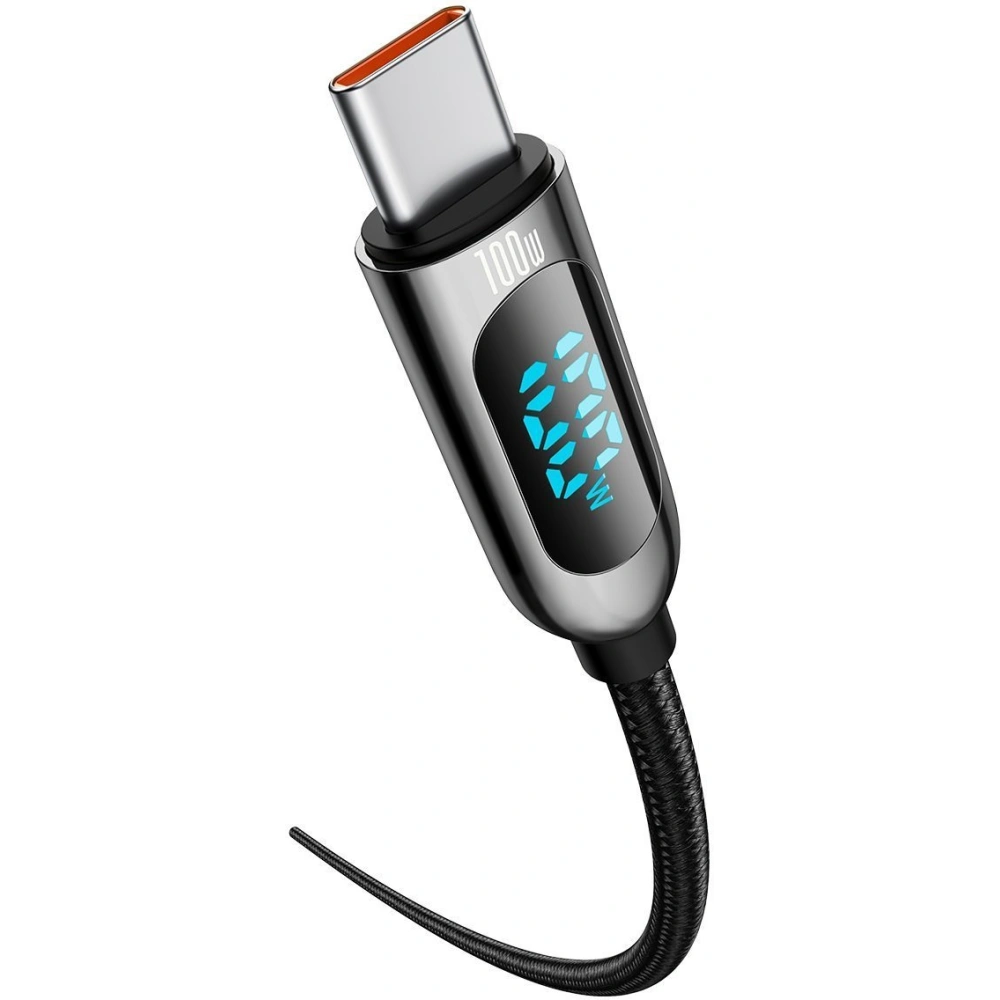 Hurtownia GSM - Kabel USB-C do USB-C Baseus Display, Power Delivery, 100W, 1m (czarny) - BSU2773BLK - {ean13} - Hurt
