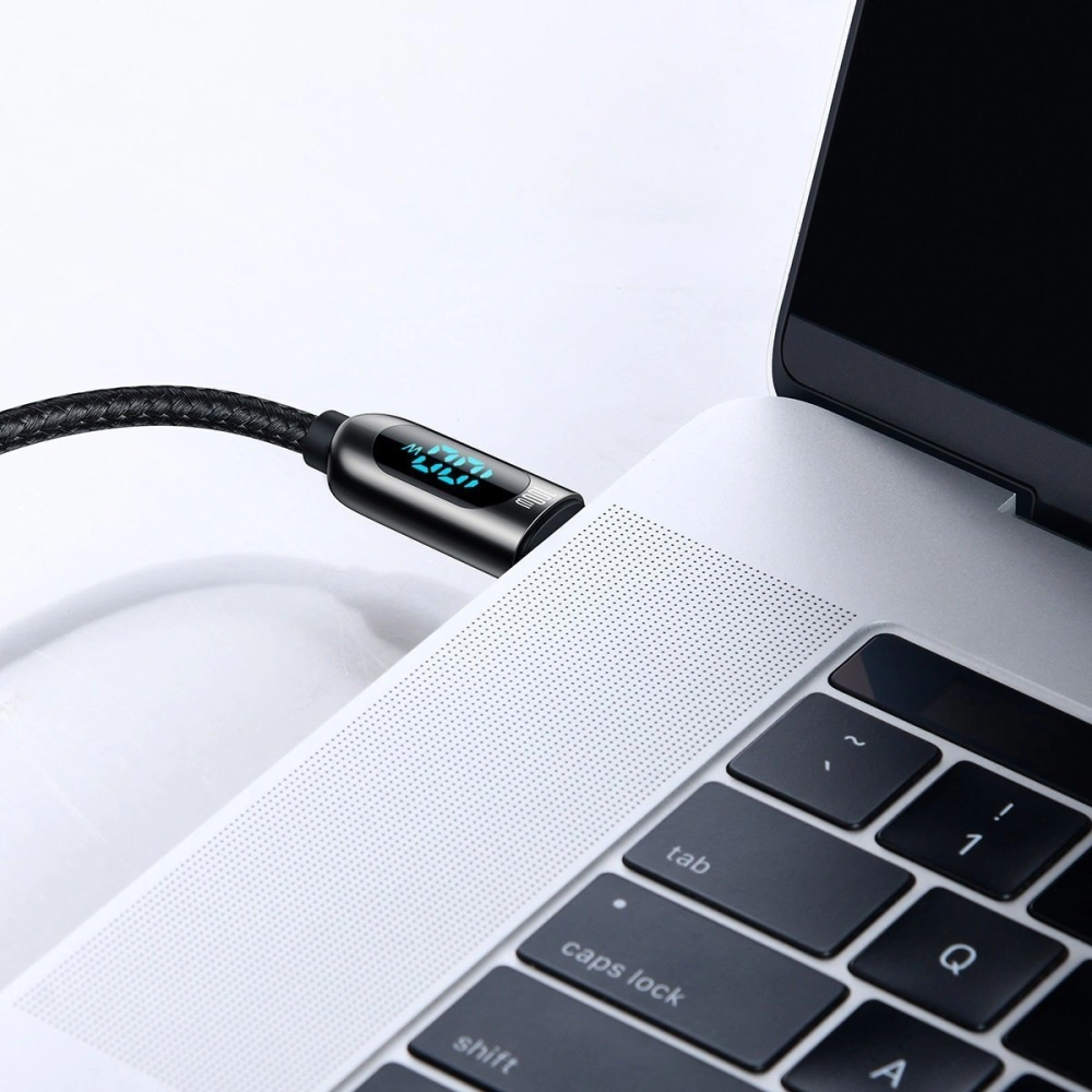 Hurtownia GSM - Kabel USB-C do USB-C Baseus Display, Power Delivery, 100W, 1m (černý) - BSU2773BLK - {ean13} - Hurt