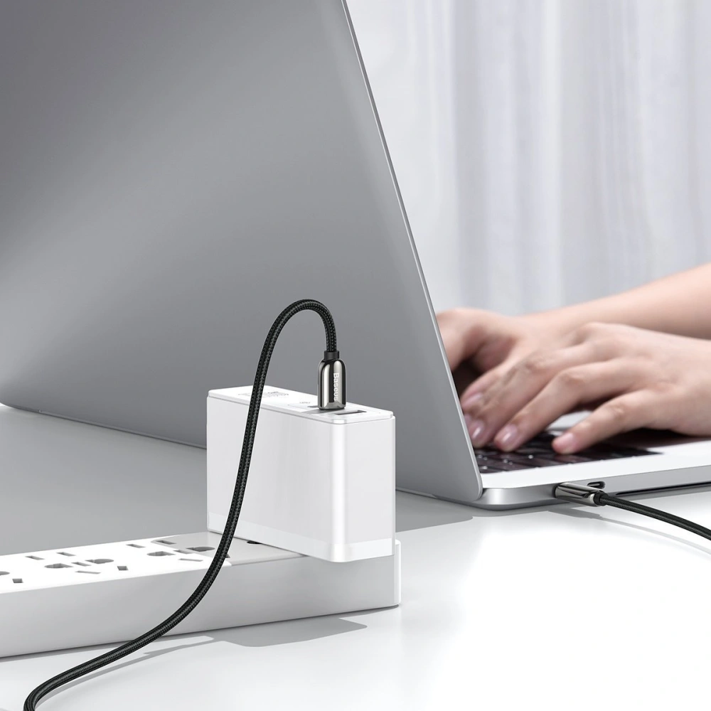 Hurtownia GSM - Kabel USB-C do USB-C Baseus Display, Power Delivery, 100W, 1m (černý) - BSU2773BLK - {ean13} - Hurt