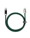 Hurtownia GSM - Kabel USB-C do USB-C Baseus Display, Power Delivery, 100W, 1m (zelený) - BSU2774GRN - {ean13} - Hurt