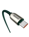 Hurtownia GSM - Kabel USB-C do USB-C Baseus Display, Power Delivery, 100W, 1m (zielony) - BSU2774GRN - {ean13} - Hurt