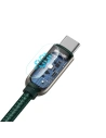 Hurtownia GSM - Kabel USB-C do USB-C Baseus Display, Power Delivery, 100W, 1m (zielony) - BSU2774GRN - {ean13} - Hurt