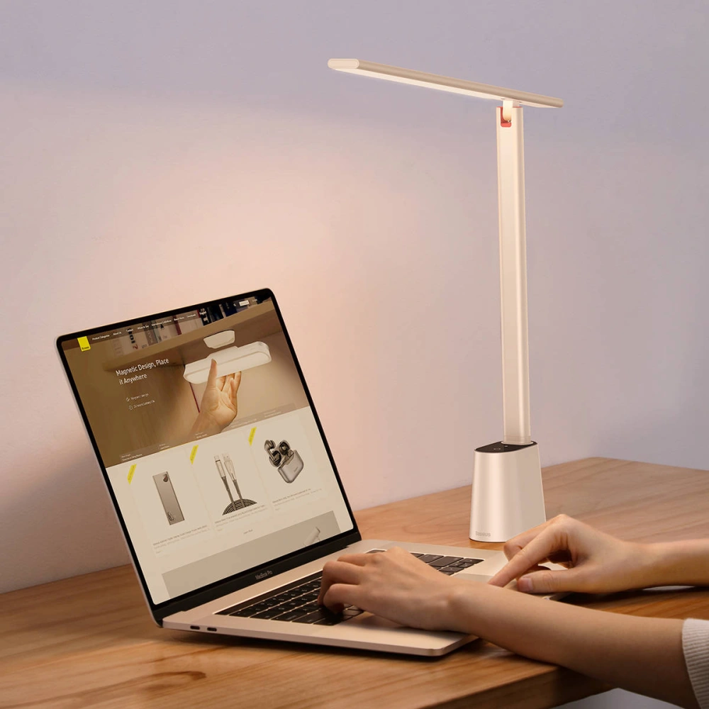 Hurtownia GSM - Lampa biurowa Baseus Smart Eye skládací, akumulátorová (bílá) - BSU2775WHT - {ean13} - Hurt