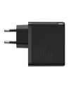 Hurtownia GSM - Síťová nabíječka Baseus GaN2, USB-C, 100W, QC 5.0 (černá) + kabel USB-C do USB-C, 5A, 1,5m (černý) - BSU2778BLK - {ean13} - Hurt