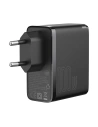 Hurtownia GSM - Ładowarka sieciowa Baseus GaN2, USB-C, 100W, QC 5.0 (czarna) + kabel USB-C do USB-C, 5A, 1,5m (czarny) - BSU2778BLK - {ean13} - Hurt