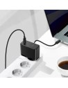 Hurtownia GSM - Síťová nabíječka Baseus GaN2, USB-C, 100W, QC 5.0 (černá) + kabel USB-C do USB-C, 5A, 1,5m (černý) - BSU2778BLK - {ean13} - Hurt
