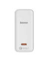 Hurtownia GSM - Síťová nabíječka Baseus GaN2, USB-C, 100W, QC 5.0 (bílá) + kabel USB-C do USB-C, 5A, 1,5m (bílý) - BSU2779WHT - {ean13} - Hurt