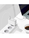 Hurtownia GSM - Síťová nabíječka Baseus GaN2, USB-C, 100W, QC 5.0 (bílá) + kabel USB-C do USB-C, 5A, 1,5m (bílý) - BSU2779WHT - {ean13} - Hurt