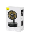 Wholesale Baseus Hermit desktop wireless charger 10W with oscillating fan (black) - BSU2780BLK - {ean13} - Hurt