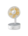 Wholesale Baseus Hermit desktop wireless charger 10W with oscillating fan (white) - BSU2782WHT - {ean13} - Hurt