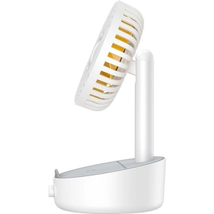 Wholesale Baseus Hermit desktop wireless charger 10W with oscillating fan (white) - BSU2782WHT - {ean13} - Hurt