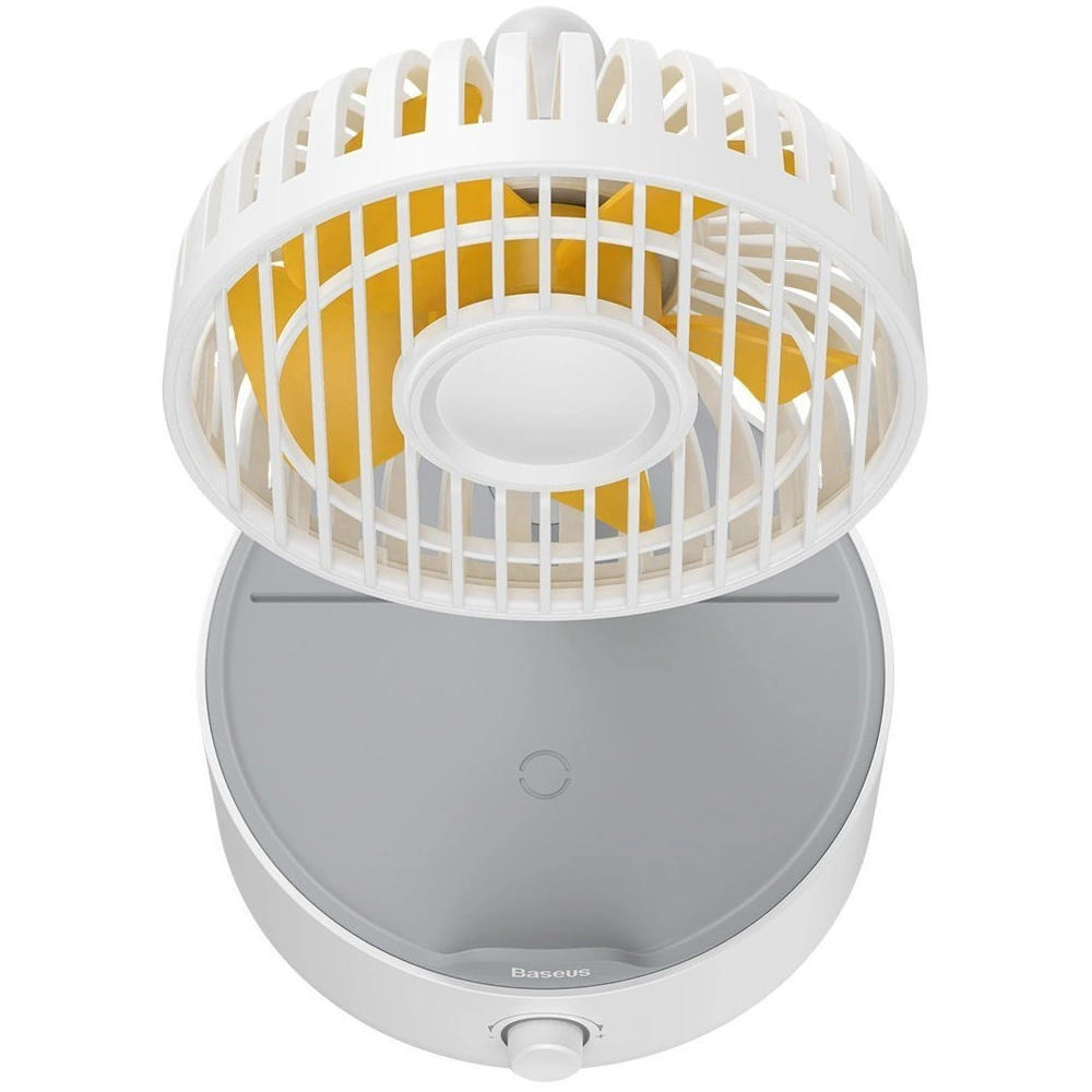 Hurtownia GSM - Stolní ventilátor Baseus Hermit s indukční nabíječkou 10W (bílý) - BSU2782WHT - {ean13} - Hurt
