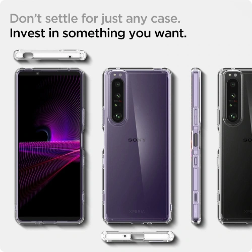 Etui Spigen Ultra Hybrid Sony Xperia 1 III Crystal Clear