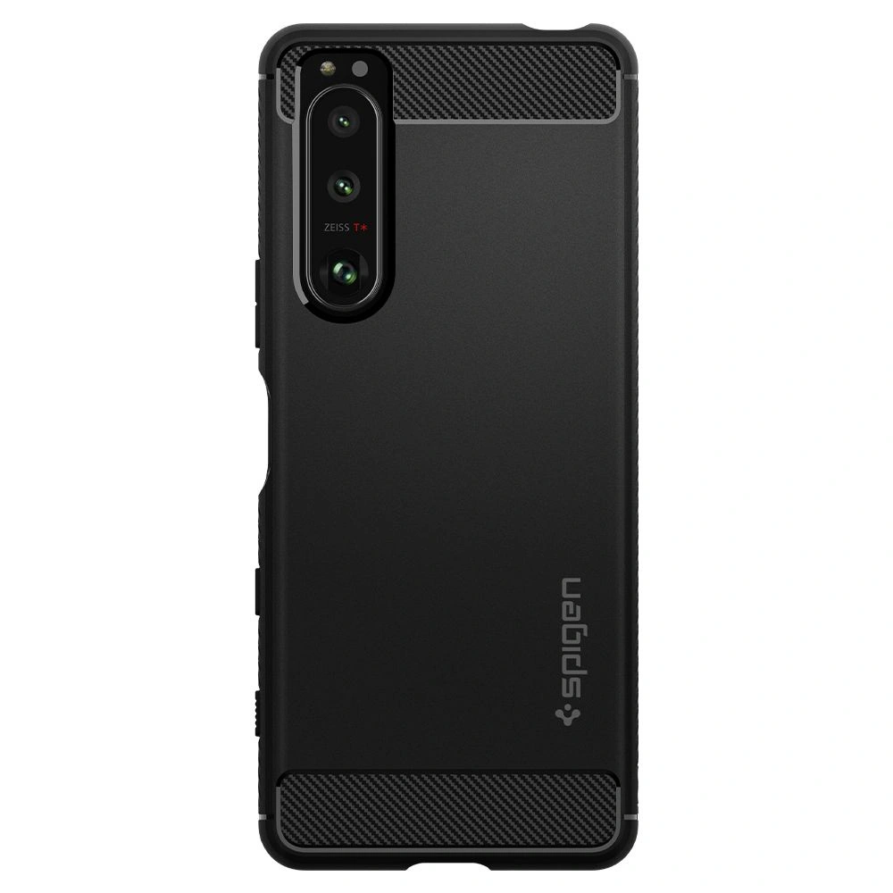 Hurtownia GSM - Etui Spigen Rugged Armor Sony Xperia 5 III Matná Černá - SPN1649BLK - {ean13} - Hurt