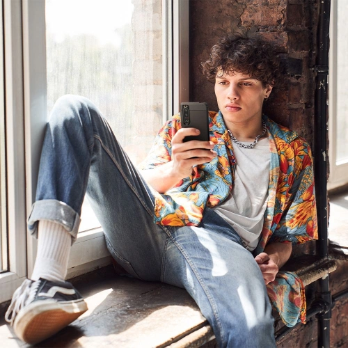 Etui Spigen Rugged Armor Sony Xperia 5 III Matte Black