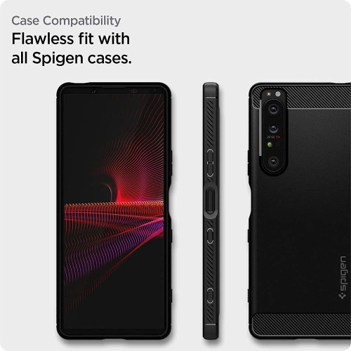 Szkło hartowane Spigen GLAS.tR Slim AlignMaster Sony Xperia 1 III Black