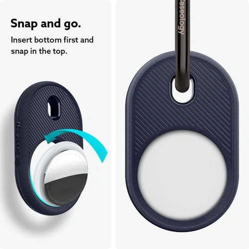 Etui Caseology Vault Apple AirTag Deep Navy