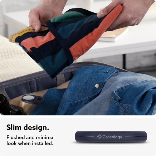 Etui Caseology Vault Apple AirTag Deep Navy