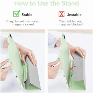 Wholesale ESR Ascend Trifold Apple iPad Pro 11 2021 Mint Green - ESR352GRN - {ean13} - Hurt