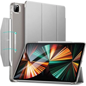 Hurtownia GSM - Etui ESR Ascend Trifold Apple iPad Pro 12.9 2021 (5. generace) Stříbrná šedá - ESR353SLVGRY - {ean13} - Hurt