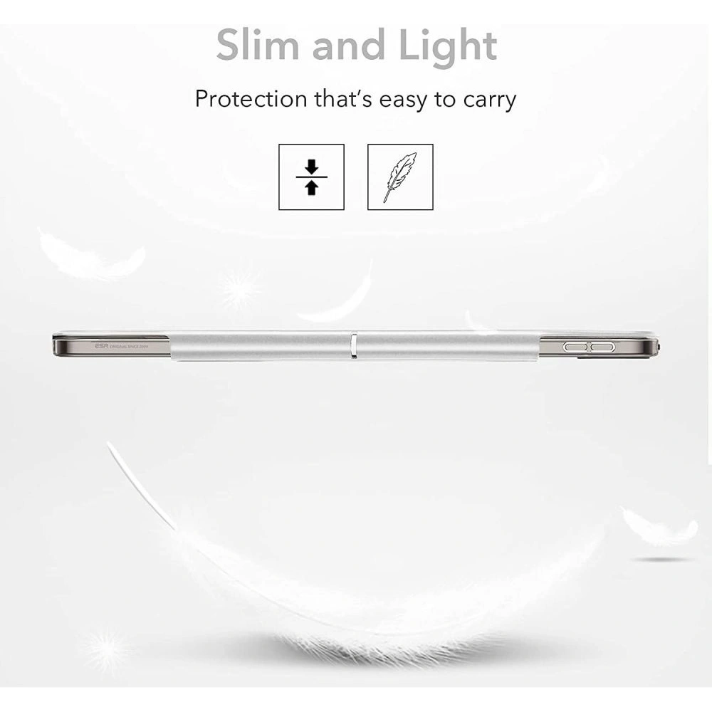 Wholesale ESR Ascend Trifold Apple iPad Pro 12.9 2021 Silver Grey - ESR353SLVGRY - {ean13} - Hurt