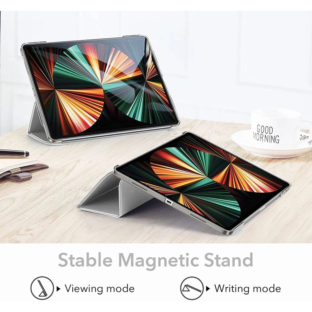 Hurtownia GSM - Etui ESR Ascend Trifold Apple iPad Pro 12.9 2021 (5. generace) Stříbrná šedá - ESR353SLVGRY - {ean13} - Hurt