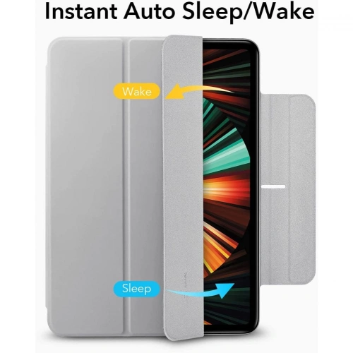 Etui ESR Rebound Magnetic Apple iPad Pro 12.9 2020/2021 (2. i 3. generacji) Silver Grey