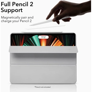 Hurtownia GSM - Etui ESR Rebound Magnetic Apple iPad Pro 12.9 2020/2021 (2. i 3. generacji) Silver Grey - ESR354SLVGRY - {ean13} - Hurt