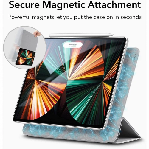 Etui ESR Rebound Magnetic Apple iPad Pro 12.9 2020/2021 (2. i 3. generacji) Silver Grey