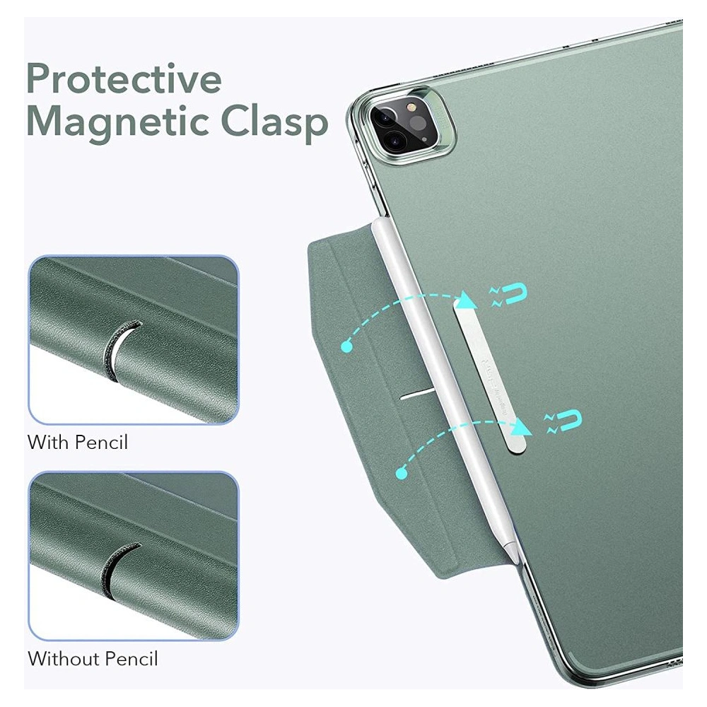 Hurtownia GSM - Etui ESR Ascend Trifold Apple iPad Pro 12.9 2021 (5. generace) Forest Green - ESR355GRN - {ean13} - Hurt