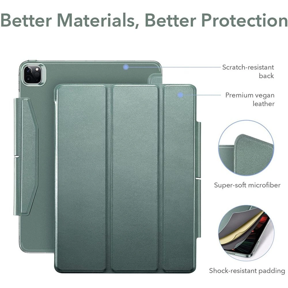 Hurtownia GSM - Etui ESR Ascend Trifold Apple iPad Pro 12.9 2021 (5. generace) Forest Green - ESR355GRN - {ean13} - Hurt
