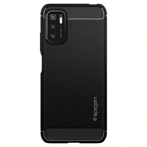Etui Spigen Rugged Armor Pocophone M3 Pro 5G/Redmi Note 10 5G Matte Black