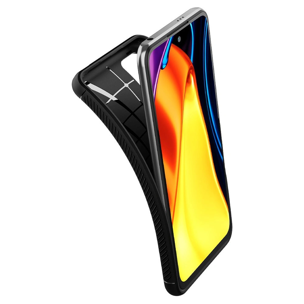 Hurtownia GSM - Etui Spigen Rugged Armor Pocophone M3 Pro 5G/Redmi Note 10 5G matná černá - SPN1652BLK - {ean13} - Hurt