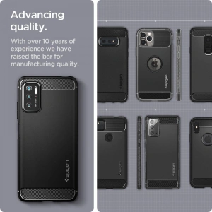 Wholesale Spigen Rugged Armor Pocophone M3 Pro 5G/Redmi Note 10 5G Matte Black - SPN1652BLK - {ean13} - Hurt