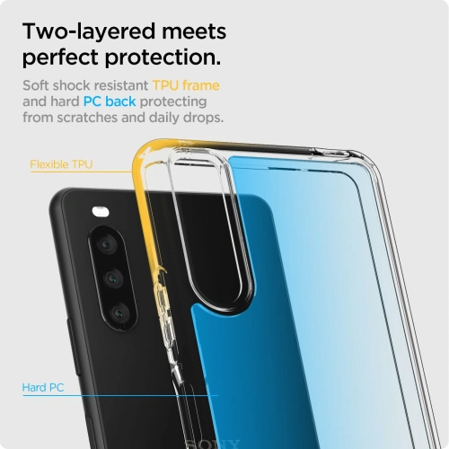 Etui Spigen Ultra Hybrid Sony Xperia 10 III Crystal Clear