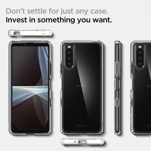 Etui Spigen Ultra Hybrid Sony Xperia 10 III Crystal Clear